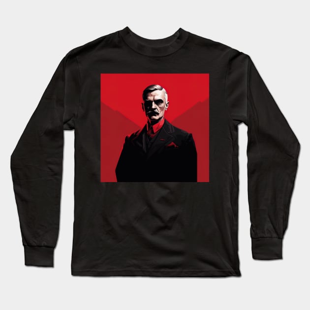 Neville Chamberlain Long Sleeve T-Shirt by ComicsFactory